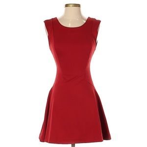 EUC Free People Fit & Flare Skater Mini Dress